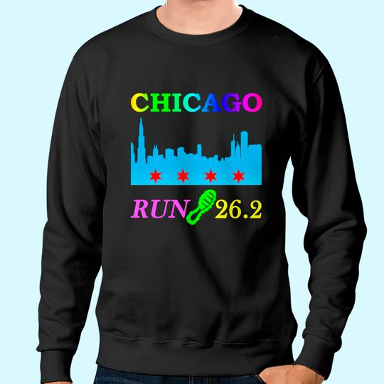 Discover Chicago Run 26 Mile October 13 2019 Finisher Marathon Sweatshirt