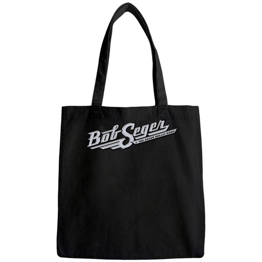 Discover Bob Seger The Silver Bullet Band Mens Crewneck Ultra Cotton Short Sleeve Adult Tote Bag