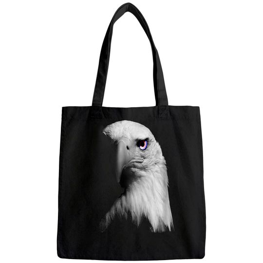 Discover Eagle Eye USA American Colors Tote Bag 4th Of July Gift