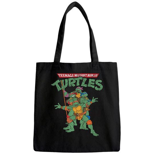 Discover Teenage Mutant Ninja Turtles Classic Circle 1984 Tee-Tote Bag