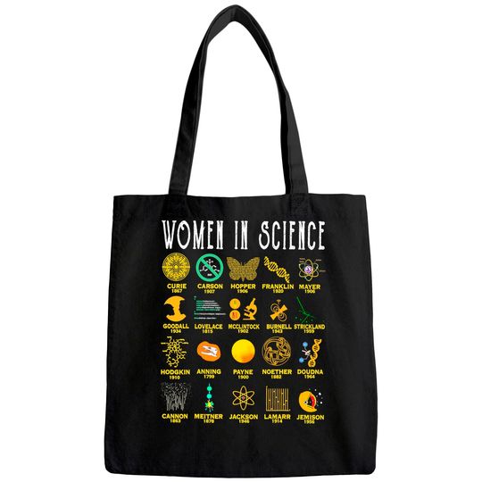 Discover Women In Science Tote Bag