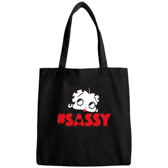 Discover Betty Boop #SASSY Tote Bag