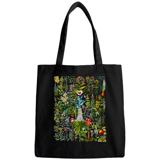 Discover Vintage Flower Gardening Tote