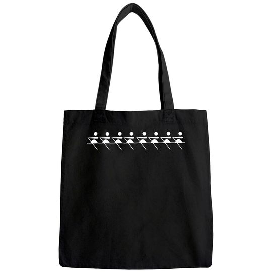 Discover I Love To Erg Funny Rowing Tote Bag