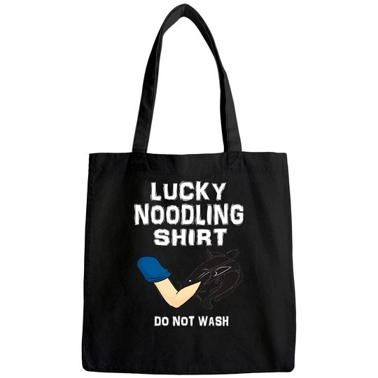Discover Lucky Noodling Fishing Tote Bag