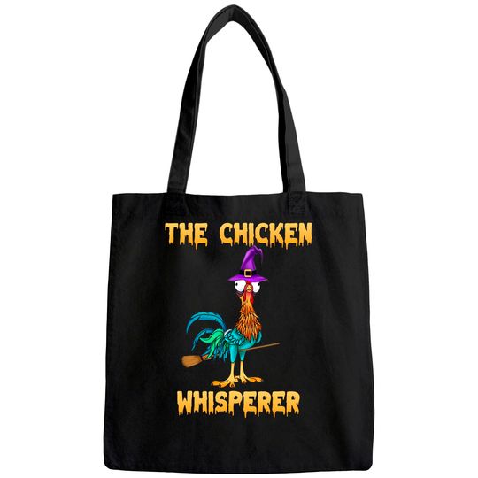 Discover The Chicken Whisperer Hei Halloween Tote Bag