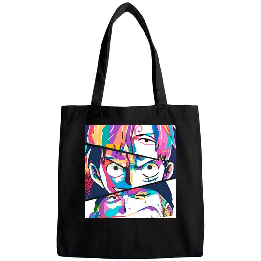 Discover Sanji Luffye Zoroe Tote Bag