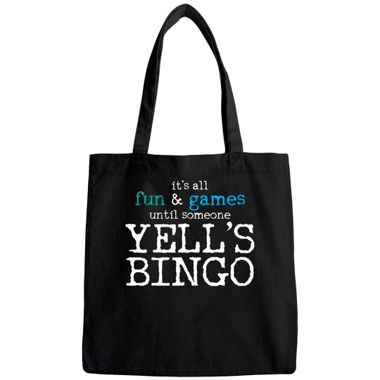 Discover Bingo Winner Winning Card Tote