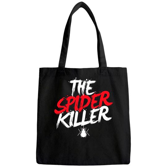 Discover The Spider Killer Creepy Tote Bag