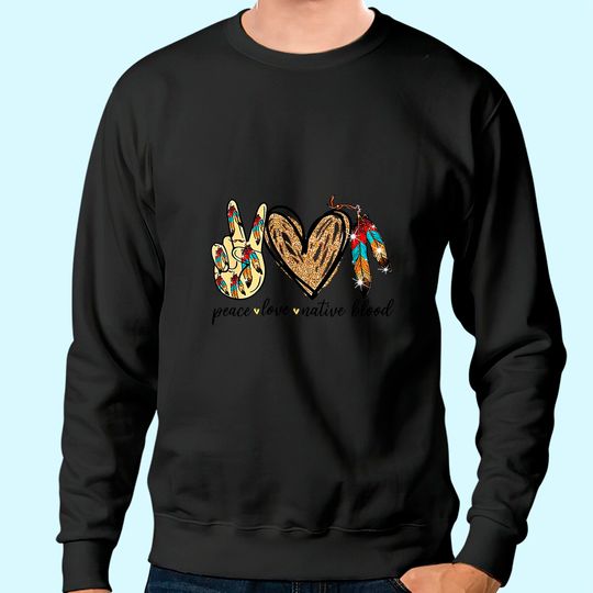 Discover Native Blood Classic Sweatshirt