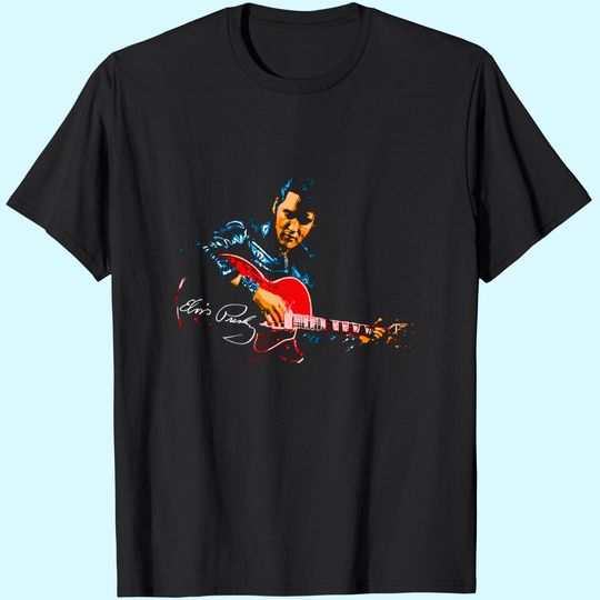 Discover Elvis Presley Guitar T-Shirt