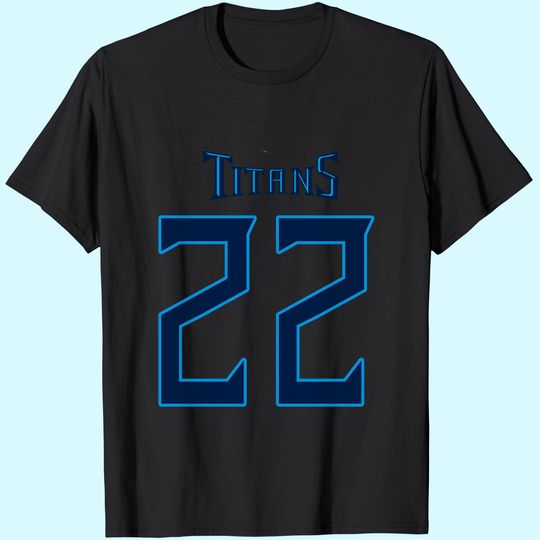 Discover Tennesese Titan Derrick Henry 22 T Shirt