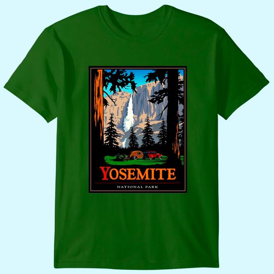 Discover Yosemite Shirt Vintage National Park T-Shirt