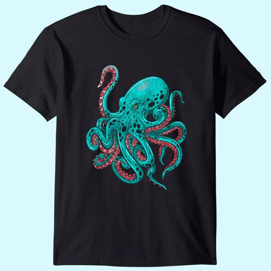 Discover Kraken Octopus T Shirt