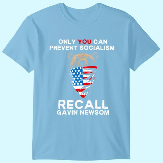 Discover Recall Gavin Newsom T-Shirt