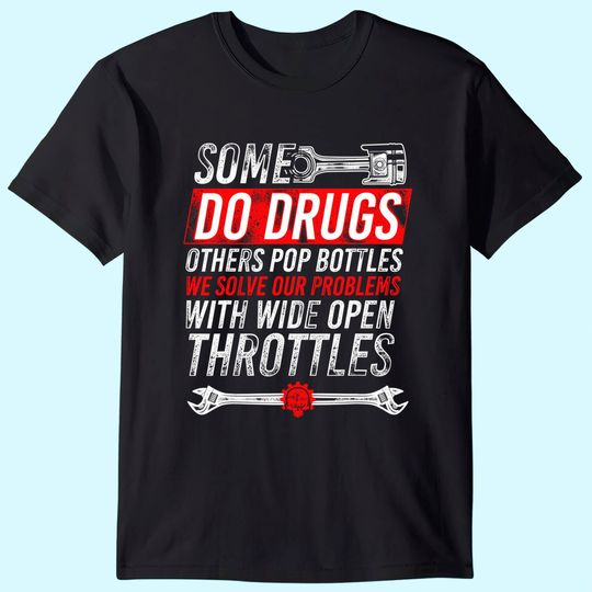 Discover Wide Open Throttle T-Shirt - Car or Truck Racing T-Shirt