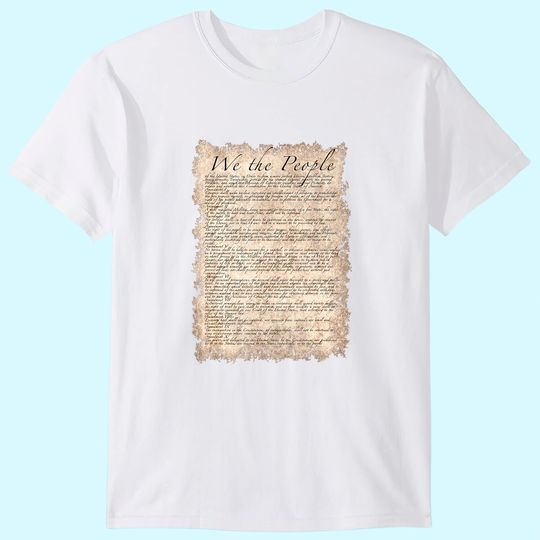 Discover Bill of Rights US Constitution T Shirt