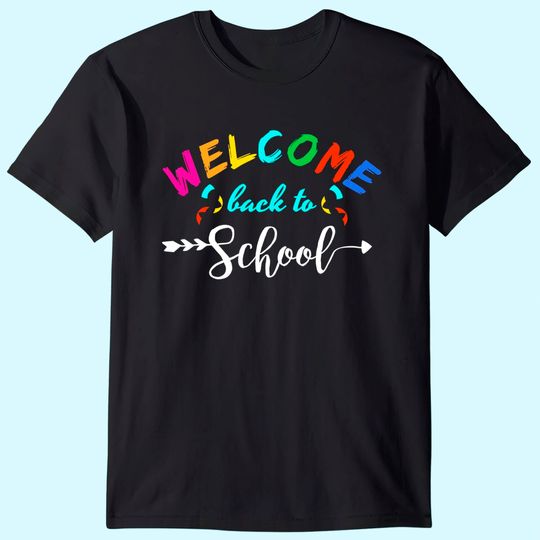 Discover Welcome Back To School T Shirt