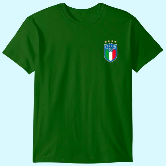 Discover Italy Jersey Soccer 2021 Italia Football Team T-Shirt