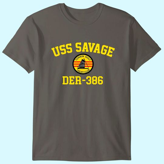 Discover USS Savage DER-386 T-Shirt