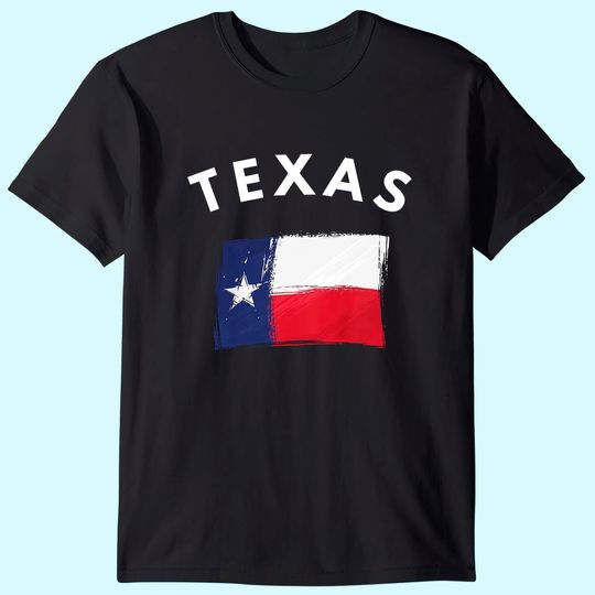 Discover Texas Fans State of Texas Flag T-Shirt