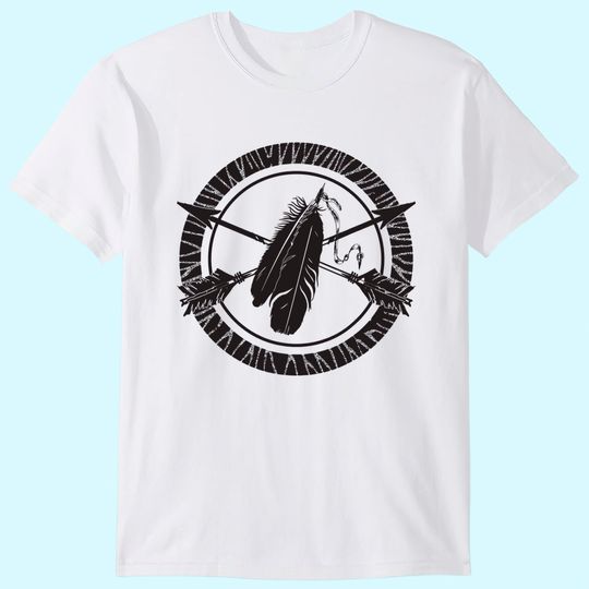Discover Native American Indian  Cross T Shirt