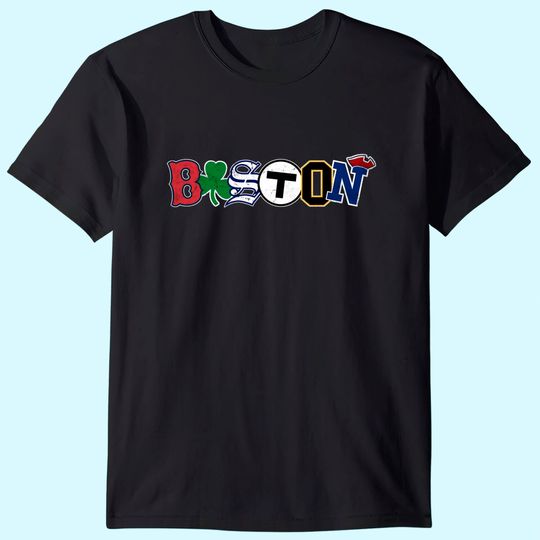 Discover Vintage Boston Sports Fan City Pride T-Shirt