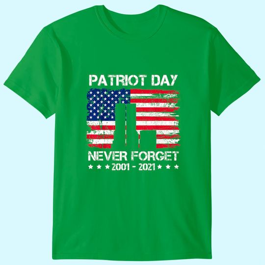 Discover Patriot day 9 11 Memorial 9/11 20th Anniversary Patriot T-Shirt