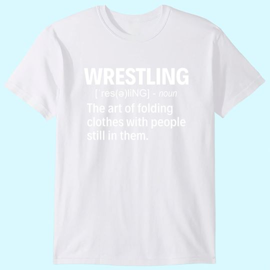 Discover Wrestling Definition T Shirt