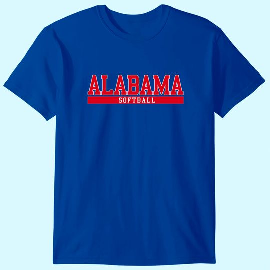 Discover Alabama Softball T Shirt