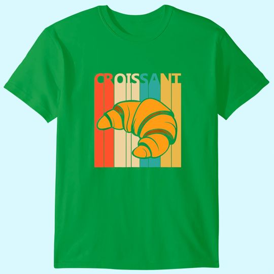 Discover Vintage Croissant T-Shirt