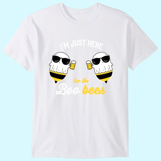 Discover I'm just Here for the Boo Bees Halloween T-Shirt