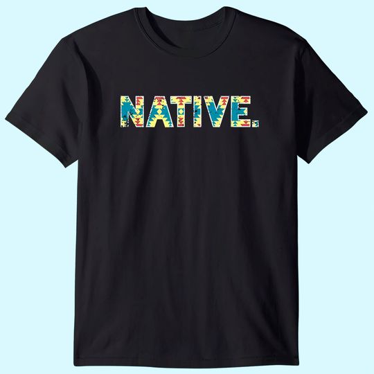 Discover Native America Native American Indigenous Distressed T Shirt