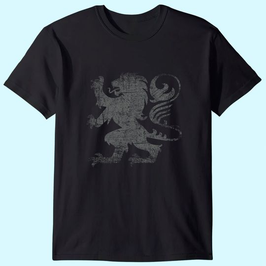 Discover Scottish Flag Lion Rampant Heraldry Flag of Scotland rugby T-Shirt