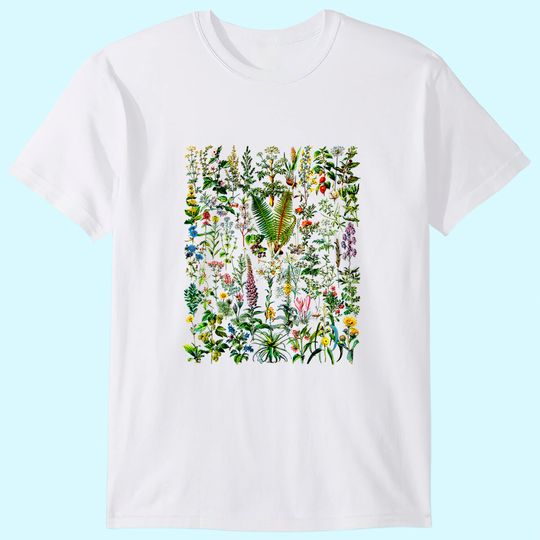 Discover Vintage Flower Shirt, Flower Tshirt, Plant Tshirt, Gardening T-Shirt