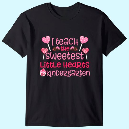 Discover Teacher Valentines Day T Shirt Kindergarten Gift