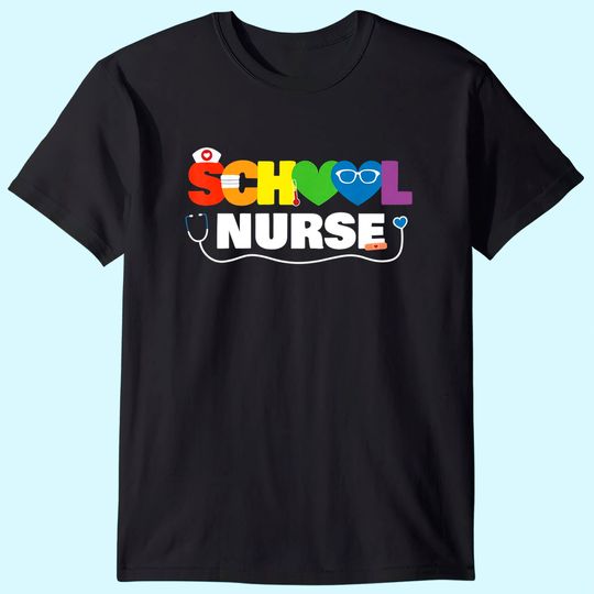 Discover School Nurse Registered Nurse Back To School Nursing T Shirt