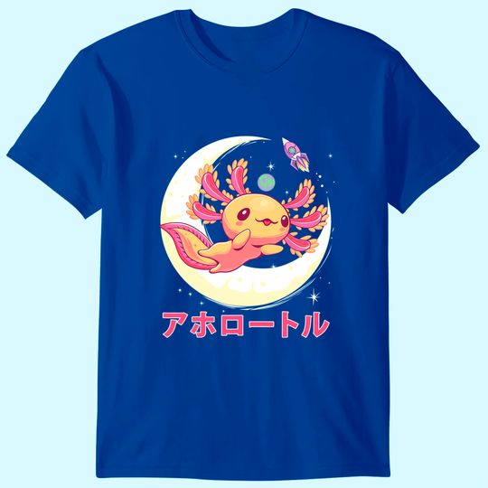 Discover Pastel Goth Axolotl Kawaii Japanese Anime Aesthetic Nu Goth T-Shirt