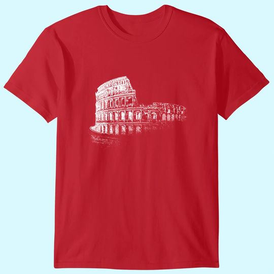 Discover Rome Colosseum Italy T Shirt