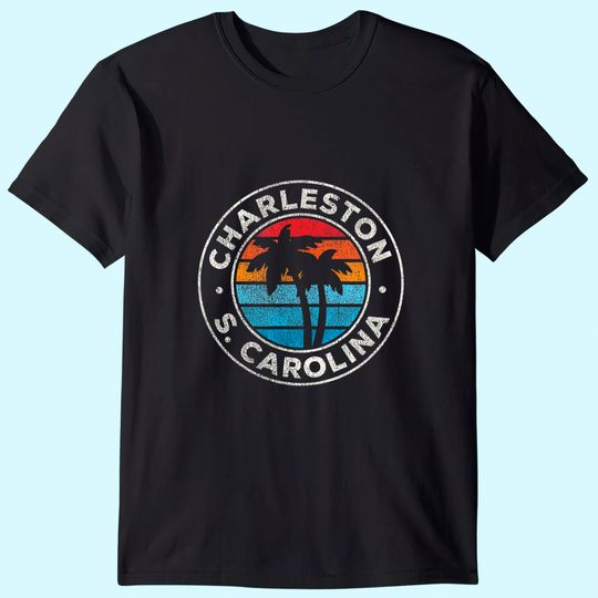 Discover Charleston South Carolina Vintage T-Shirt
