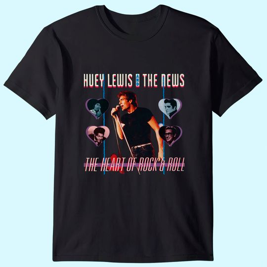 Discover Huey Lewis and The News T-Shirt