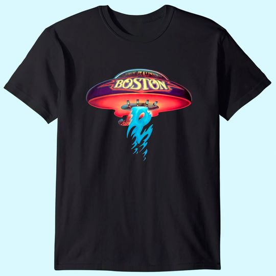 Discover Boston Rock Band Mans Soft TShirt