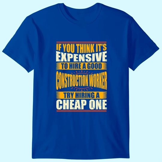 Discover Construction Worker T Shirt