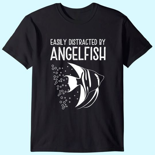 Discover Vintage Angelfish Quotes For Fish Keepers T-Shirt