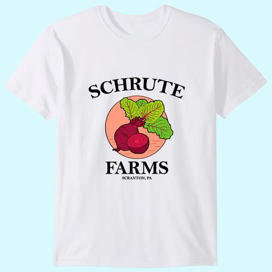 Discover Schrute Farms Beets Office Parody Original Design T-Shirt