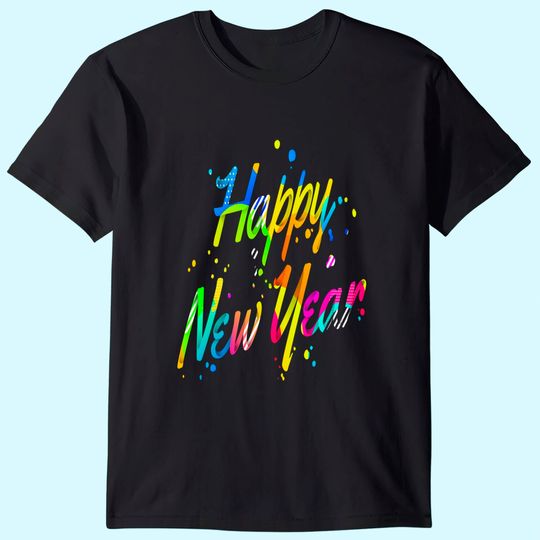 Discover Happy New Year 2022 New Year's Eve T-Shirt
