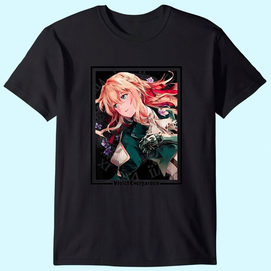 Discover Violets Evergardens Anime Manga Character For Fan T-Shirt
