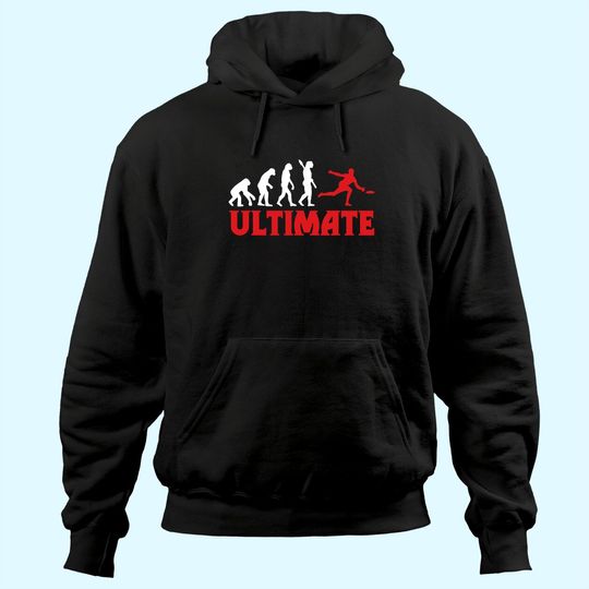Discover Great Ultimate Frisbee Evolution Gift Hoodie