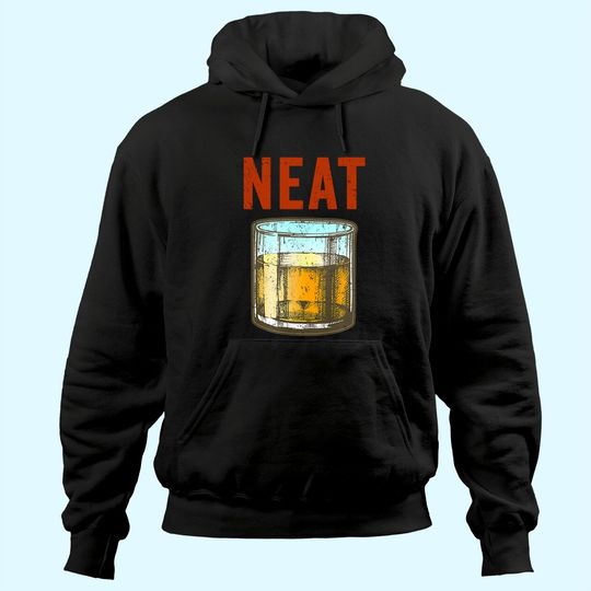 Discover Whiskey Neat Old Fashioned Scotch and Bourbon Drinkers Hoodie