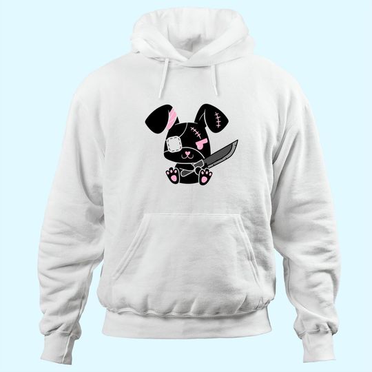 Discover Kawaii Bunny Menhera Pastel Goth Hoodie